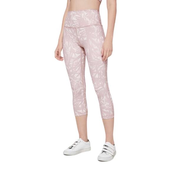Lululemon Wunder Under Crop High Rise Luxtreme Leggings 10 - Picture 1 of 12
